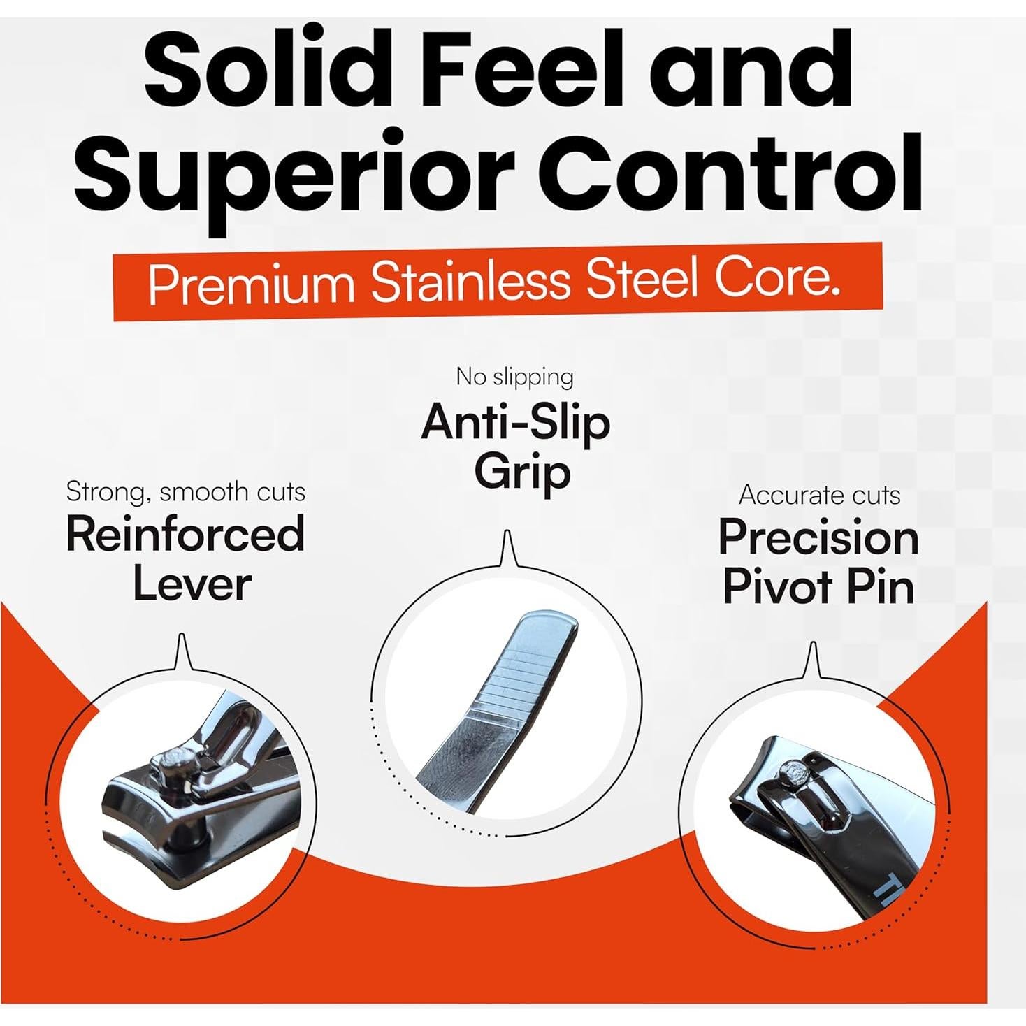 Cortauñas TITA22™ Titanio Ultra Afilado 15.19cm