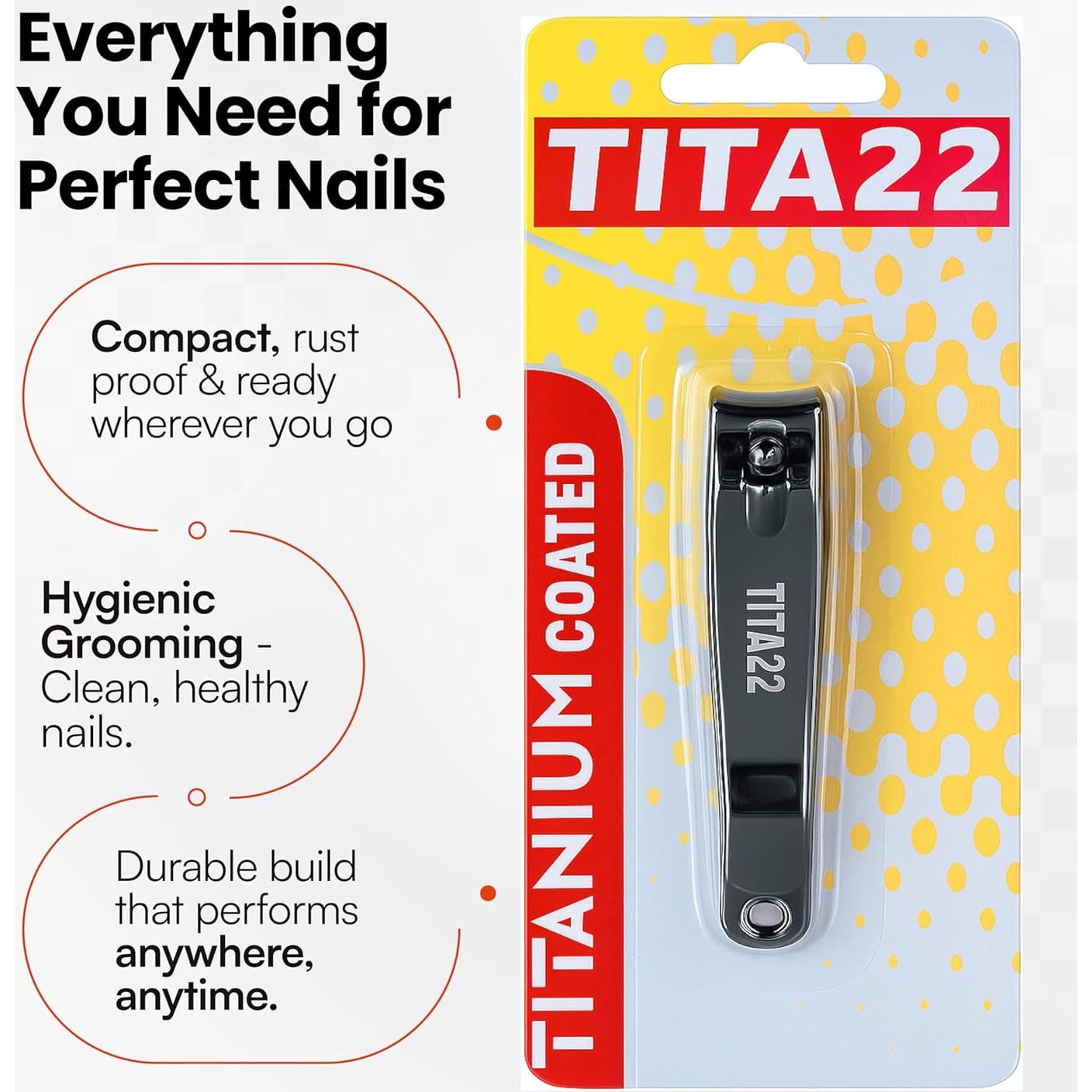 Cortauñas TITA22™ Titanio Ultra Afilado 15.19cm