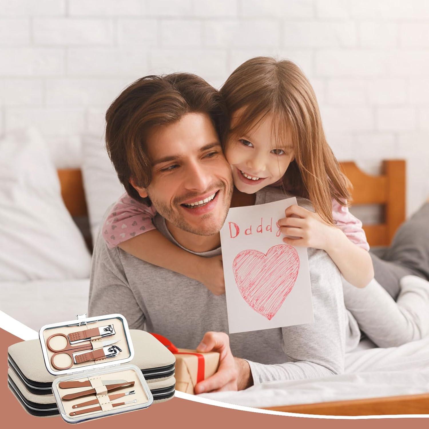 Kit de Manicura Terdey 7 en 1 Acero Inoxidable Rosa 24 Pzas