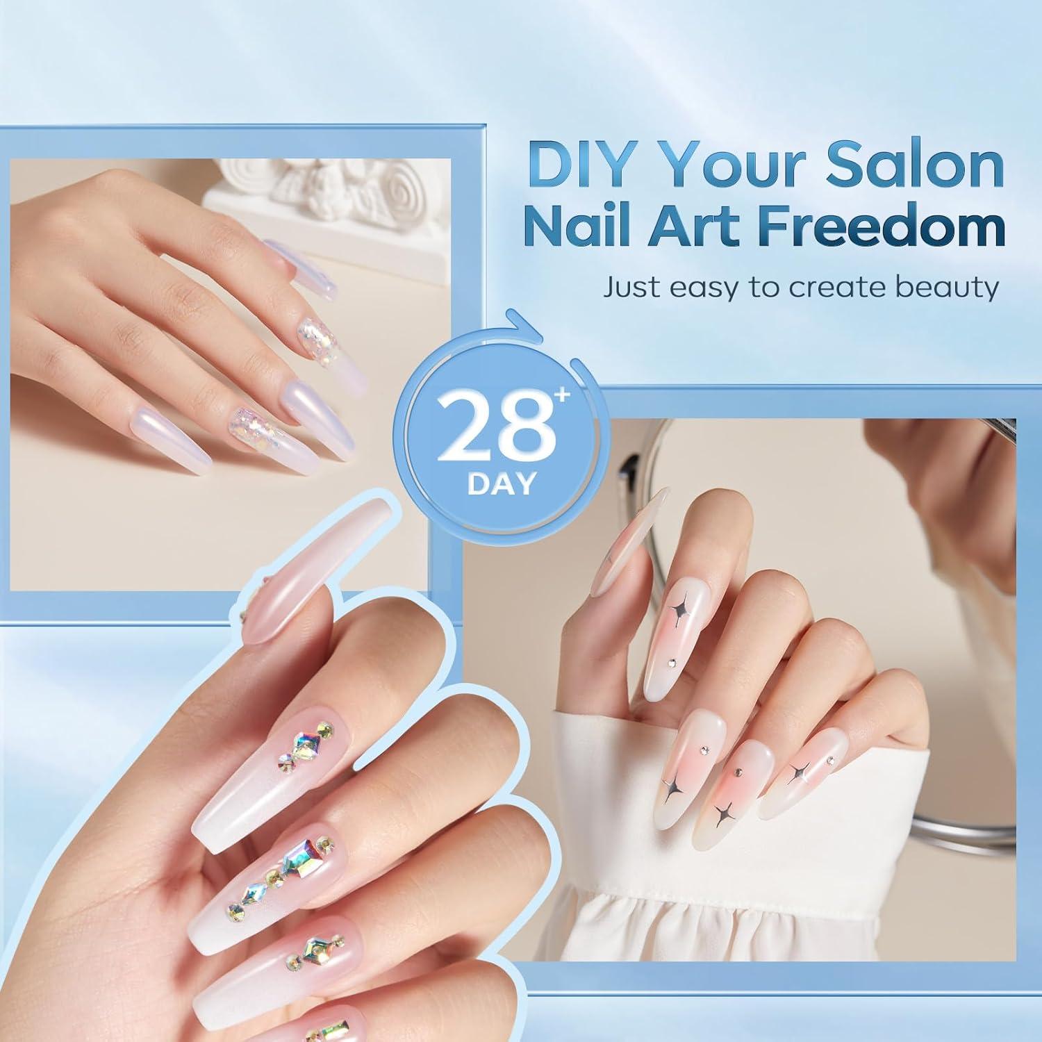 Gel Adhesivo para Uñas Modelones 15ml Base Coat Pincel