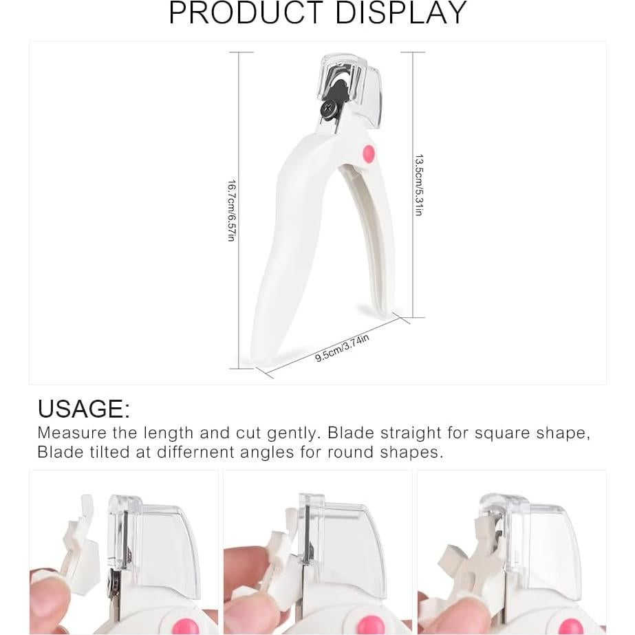 Cortauñas Profesional NAIL ART de Acero Inoxidable Ajustable