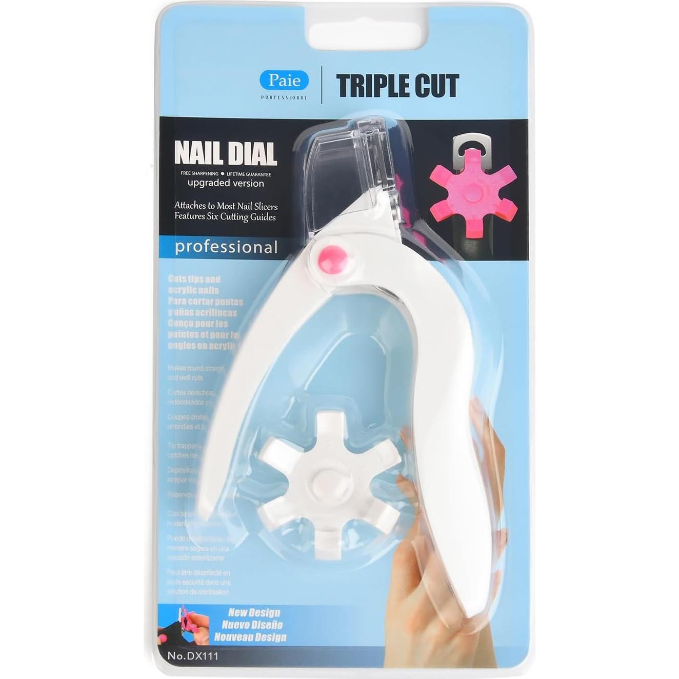 Cortauñas Profesional NAIL ART de Acero Inoxidable Ajustable