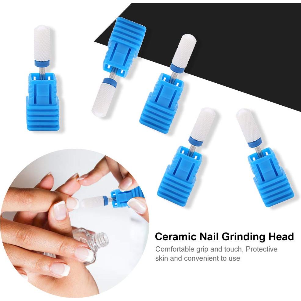 Brocas de Uñas de Cerámica Premium TMISHION - 5 Tipos