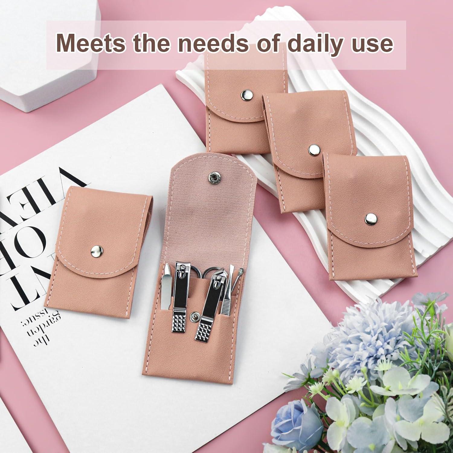 Juego de Manicura Terdey 24 Piezas 7 en 1 Acero Inoxidable