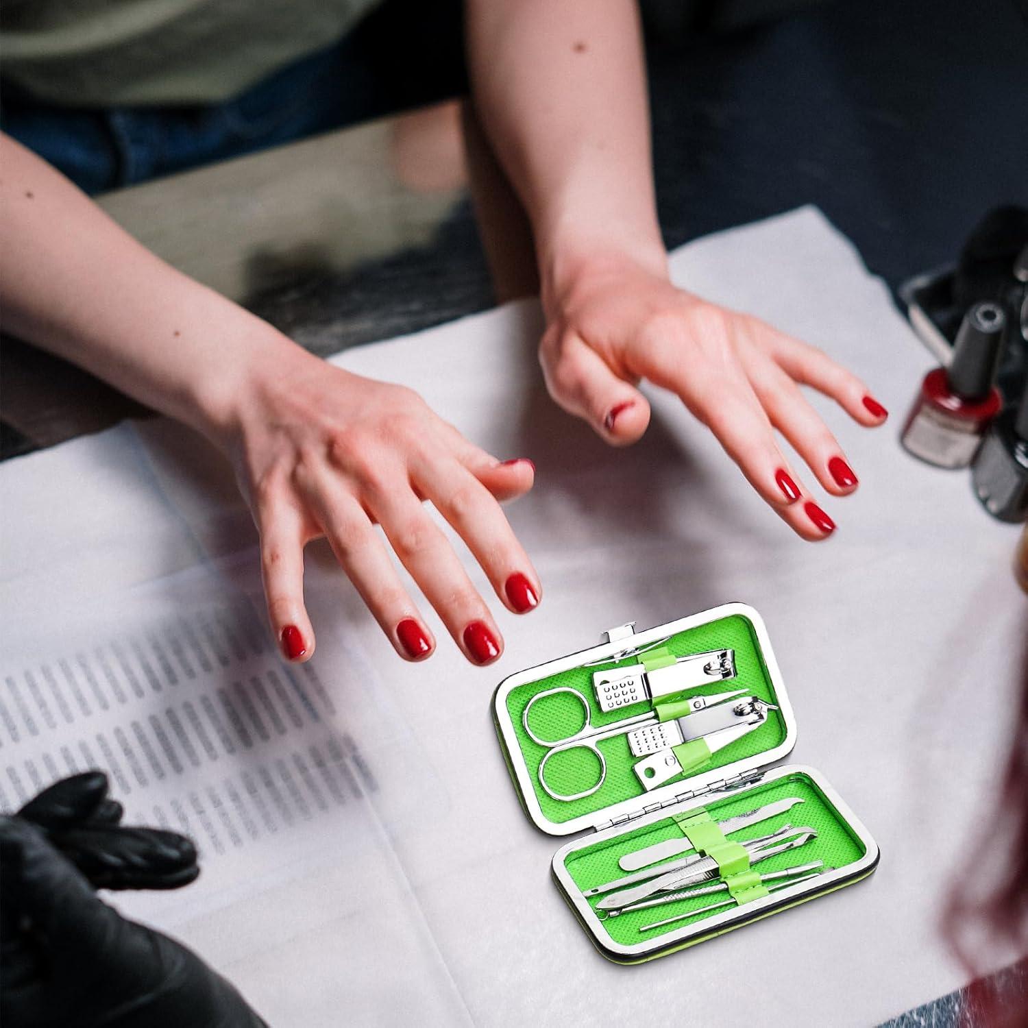 Kit de Manicura Terdey 48 Piezas Acero Inoxidable 8 en 1