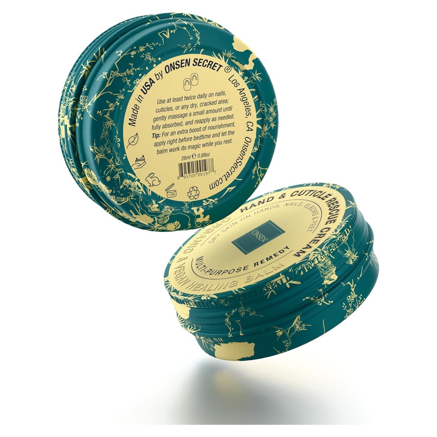 Crema para Manos y Cutículas Onsen 26ml | Hidratante Vegano