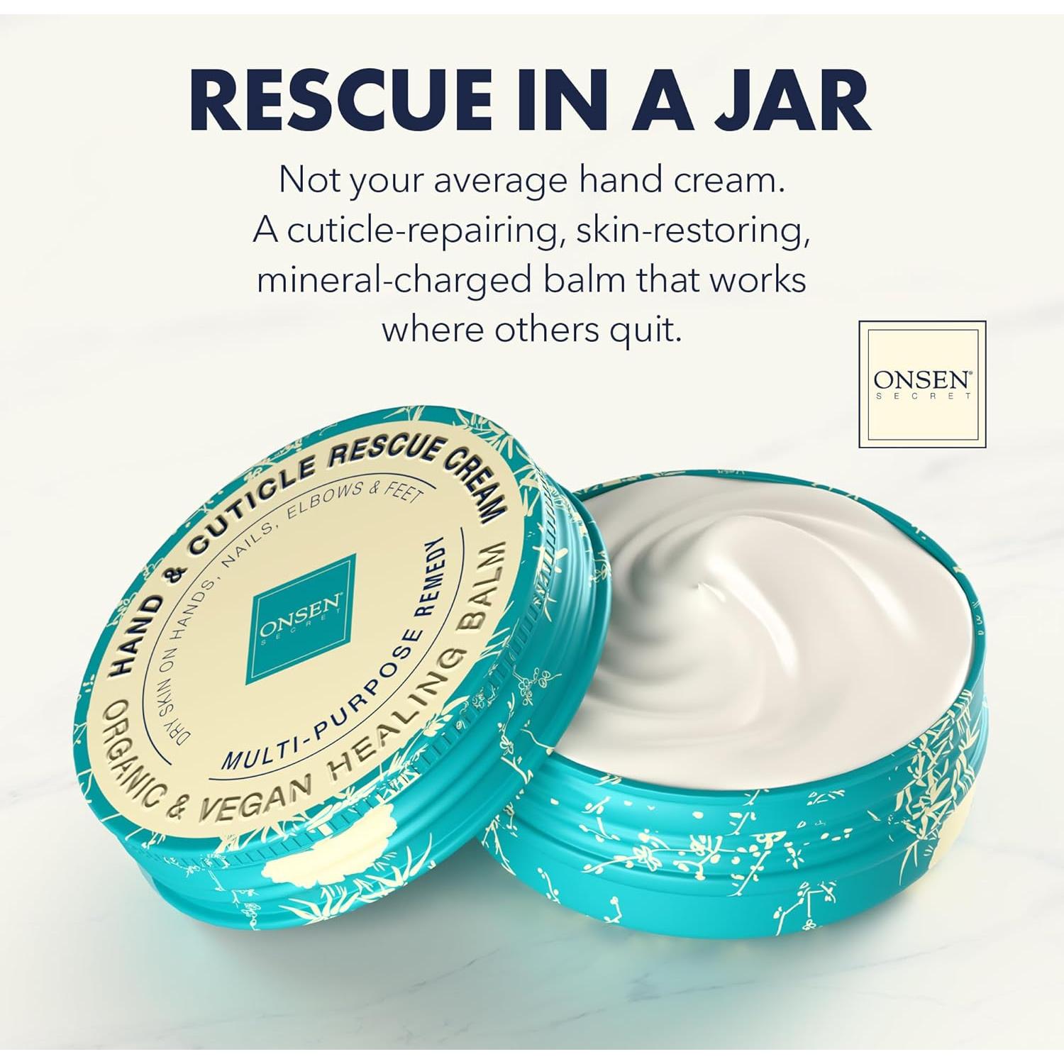 Crema para Manos y Cutículas Onsen 26ml | Hidratante Vegano