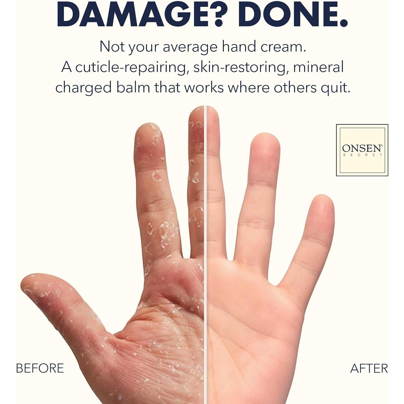 Crema para Manos y Cutículas Onsen 26ml | Hidratante Vegano