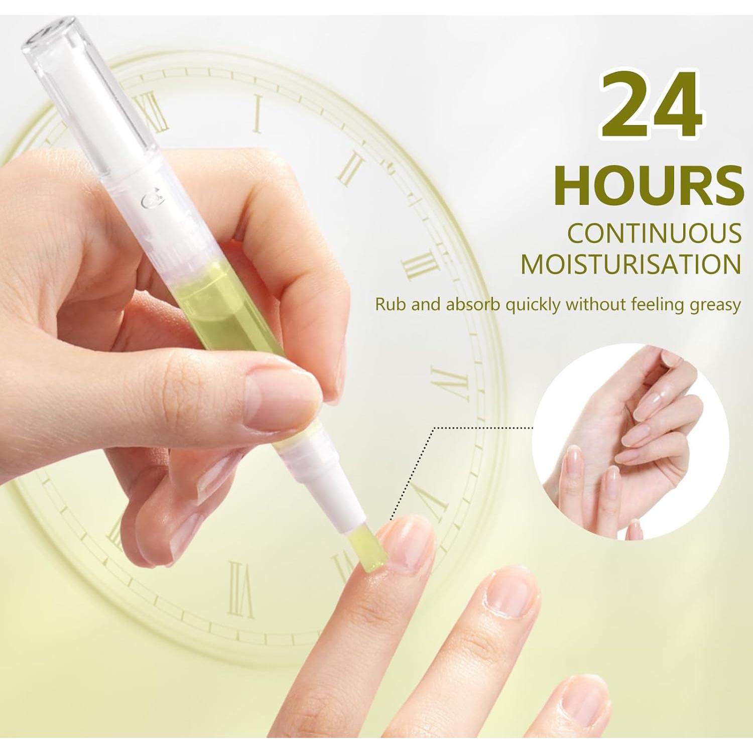 Aceite de Crecimiento de Uñas Radiante Nailz - 4 Pcs