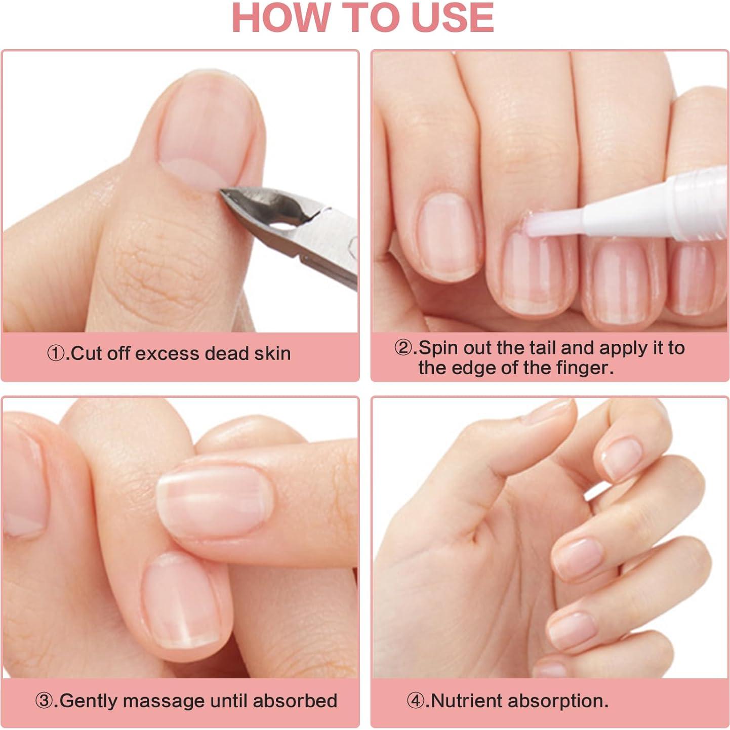 Aceite de Crecimiento de Uñas Radiante PTOSO 32g Limón