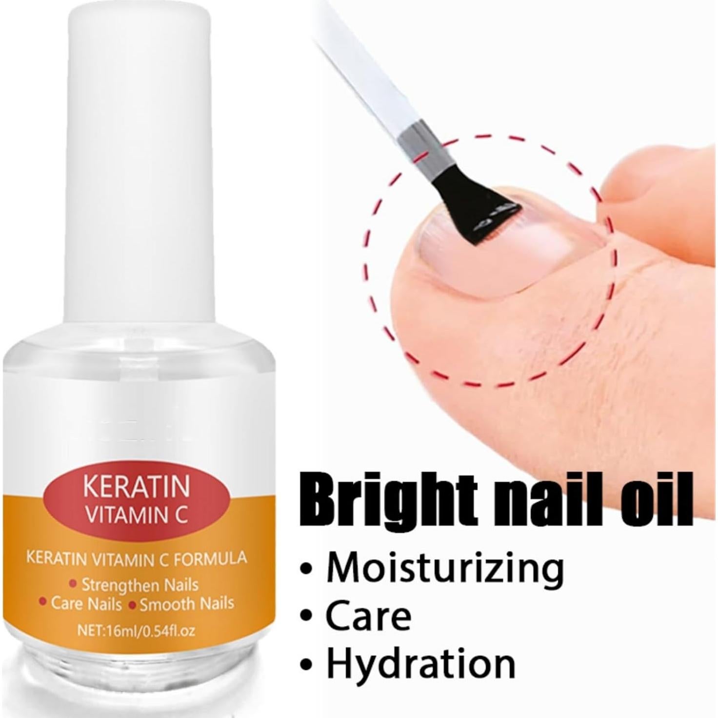 Aceite para Cutículas BSMKCL con Vitamina C 59g Hidratante