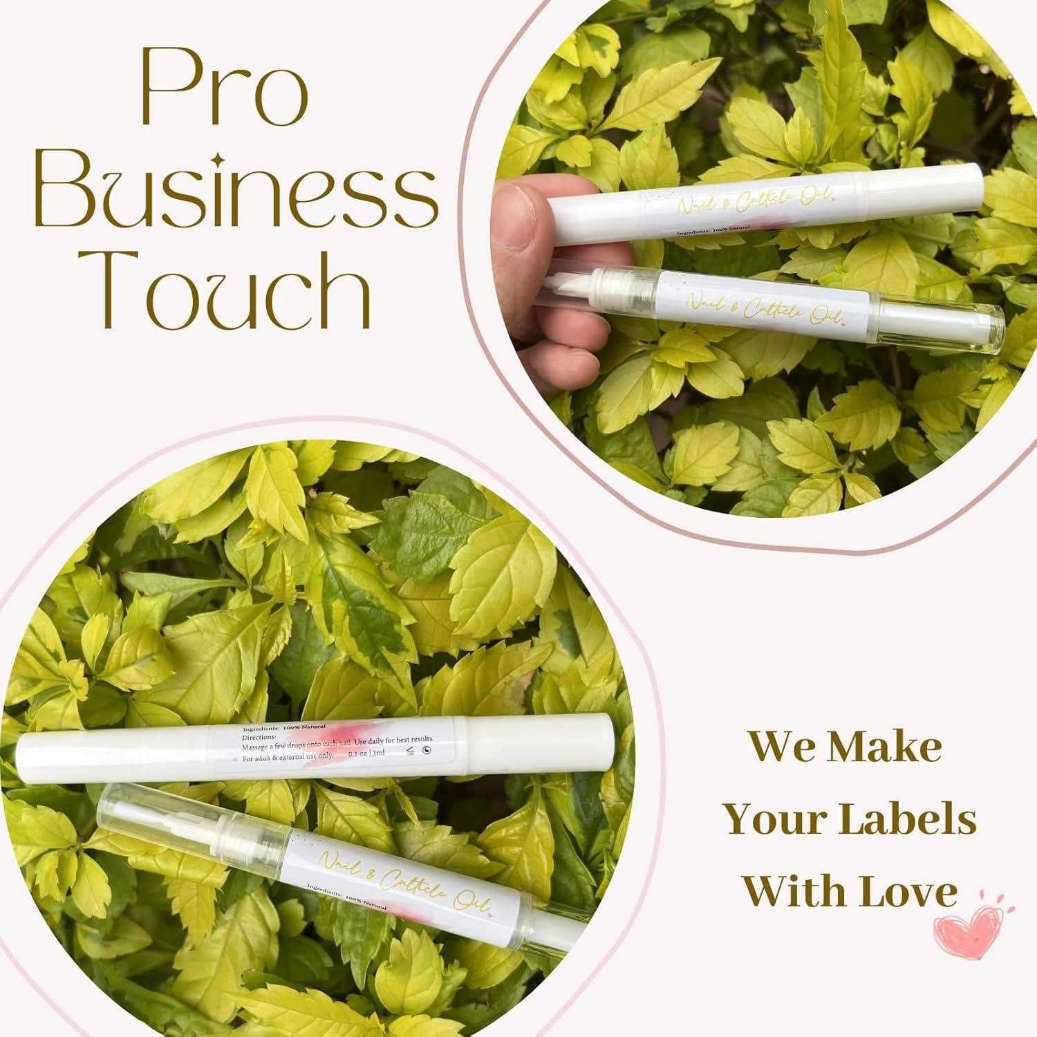 Etiquetas para Lápiz de Aceite de Cutícula Mocomfor 100pcs