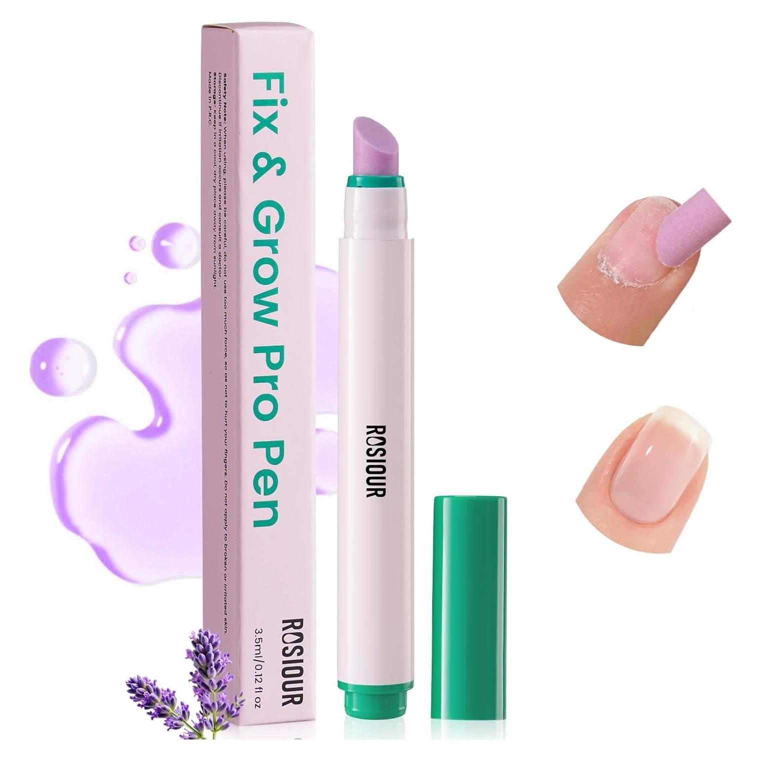 Bolígrafo Empujador de Cutículas Rosiour 3 en 1 Cerámica 12.7cm