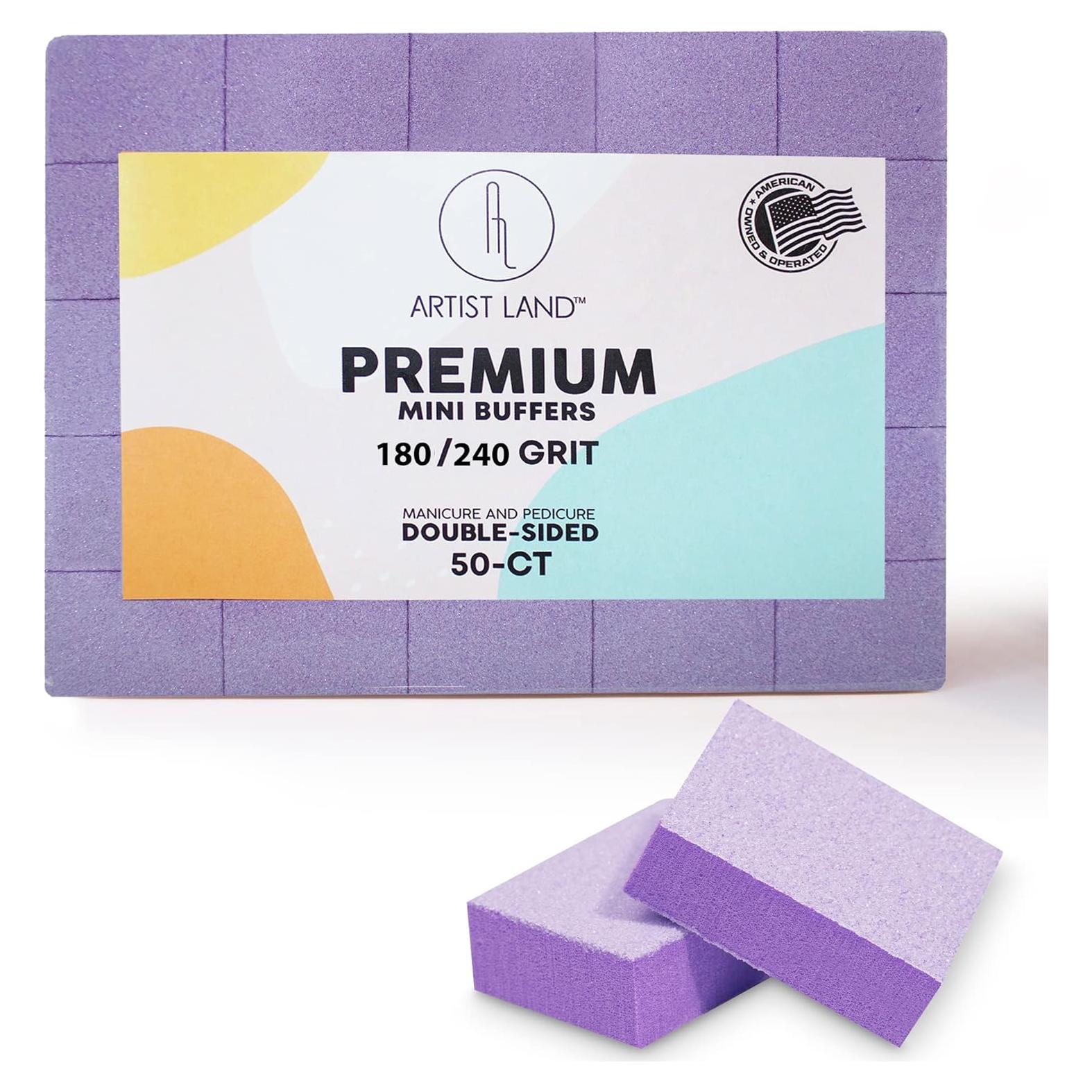 Juego de Mini Pulidores Artist Land 180/240 Grano - 50 Unidades