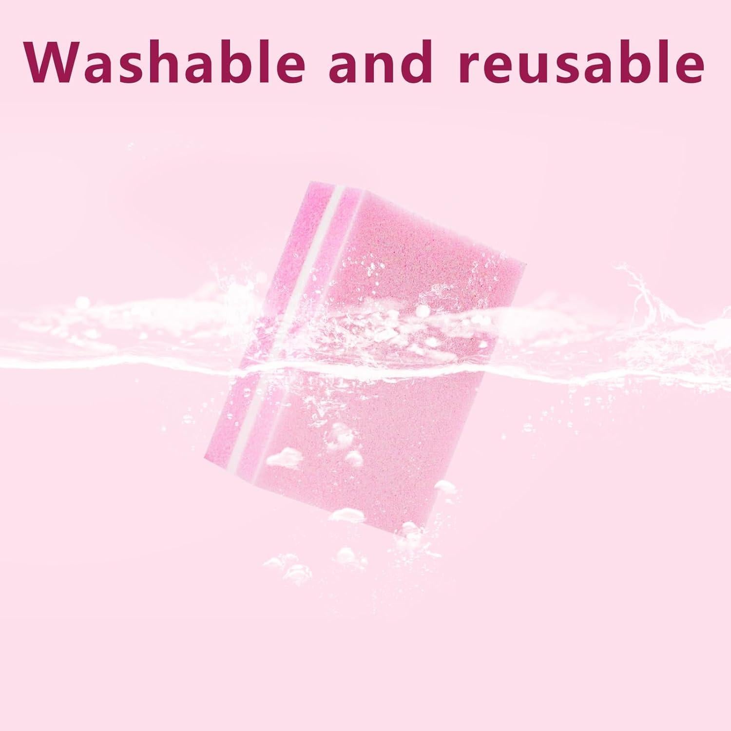 Bloques de Pulido de Uñas LNAUJS, 12 Piezas Doble Grano