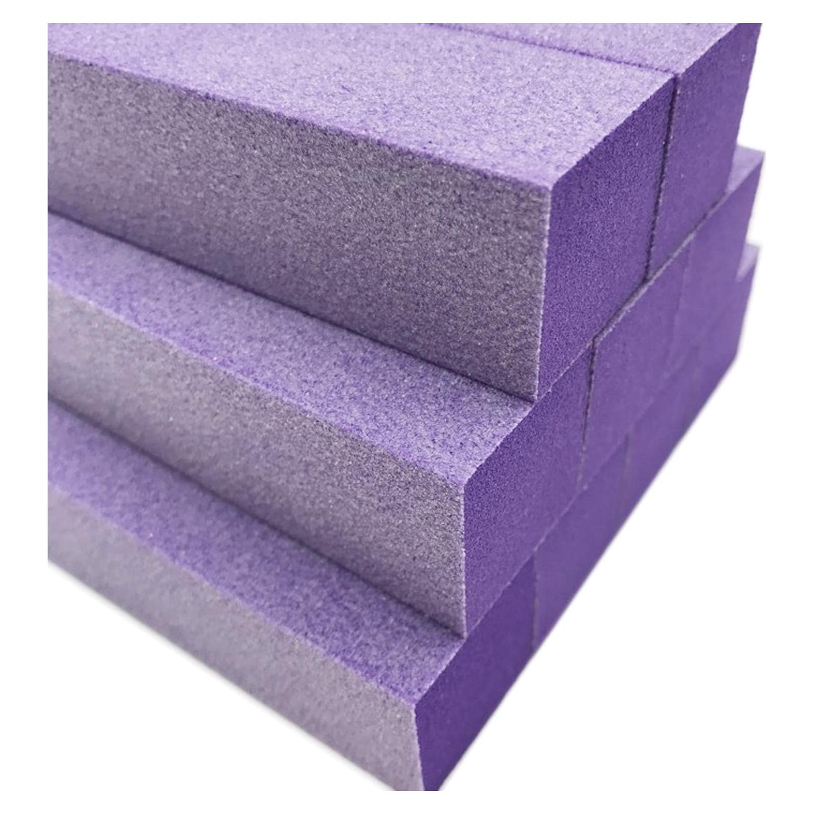 Bloque de Lijado Maccibelle 100/180 Grano para Uñas 10 Piezas