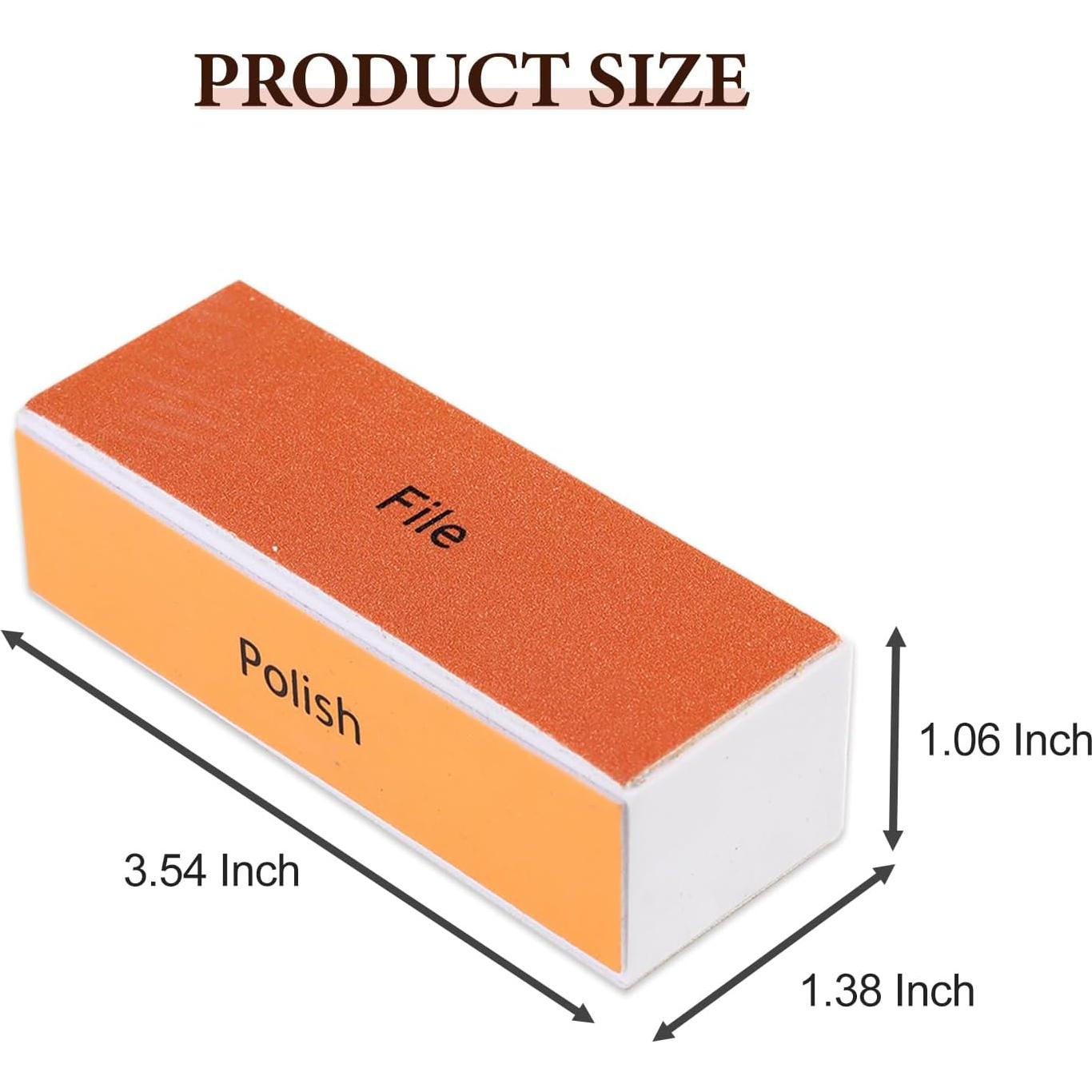 Bloques de Pulido de Uñas Reutilizables SUTOKAKA 4 Pcs