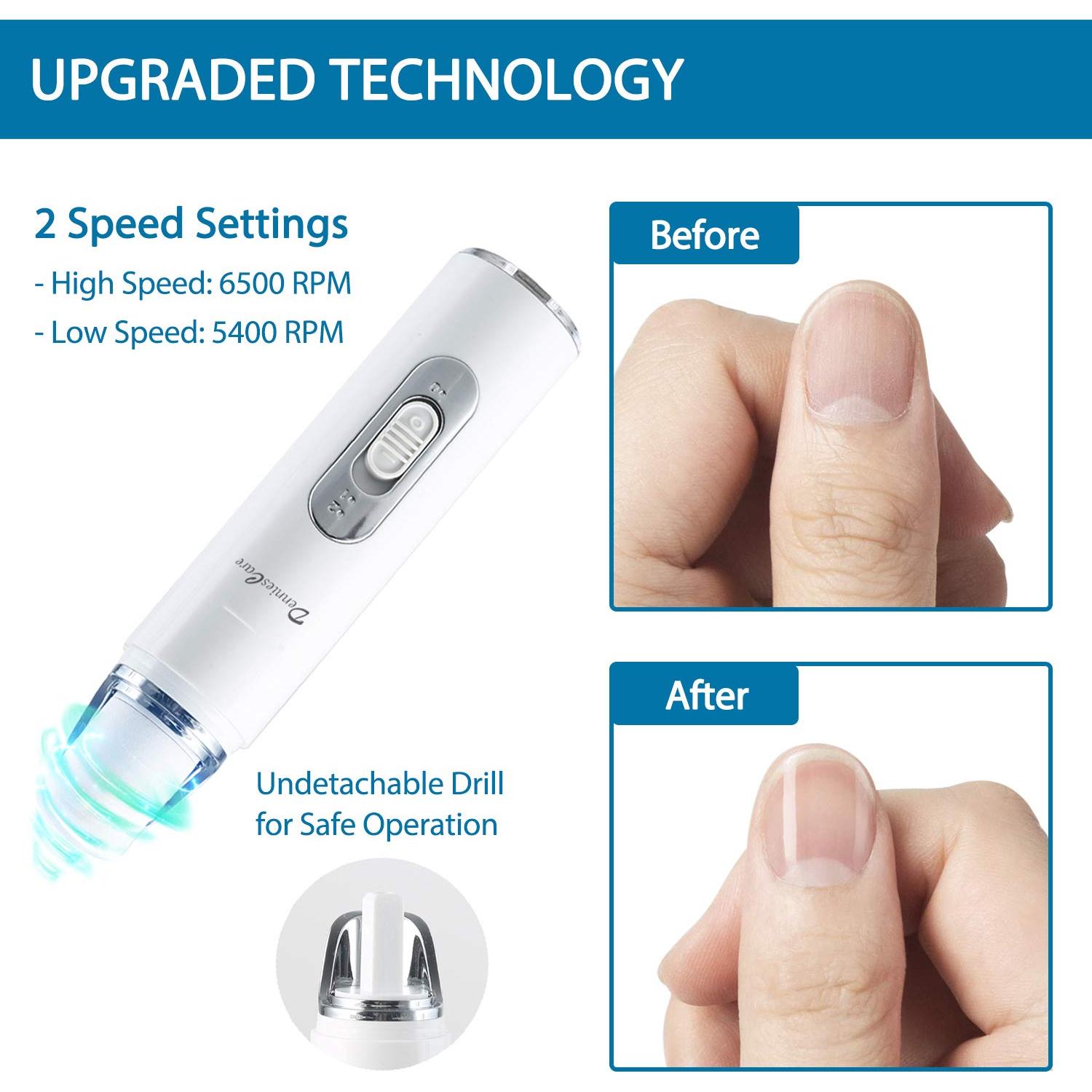 Taladro y Pulidor de Uñas Eléctrico DenniesCare - Manicura y Pedicura