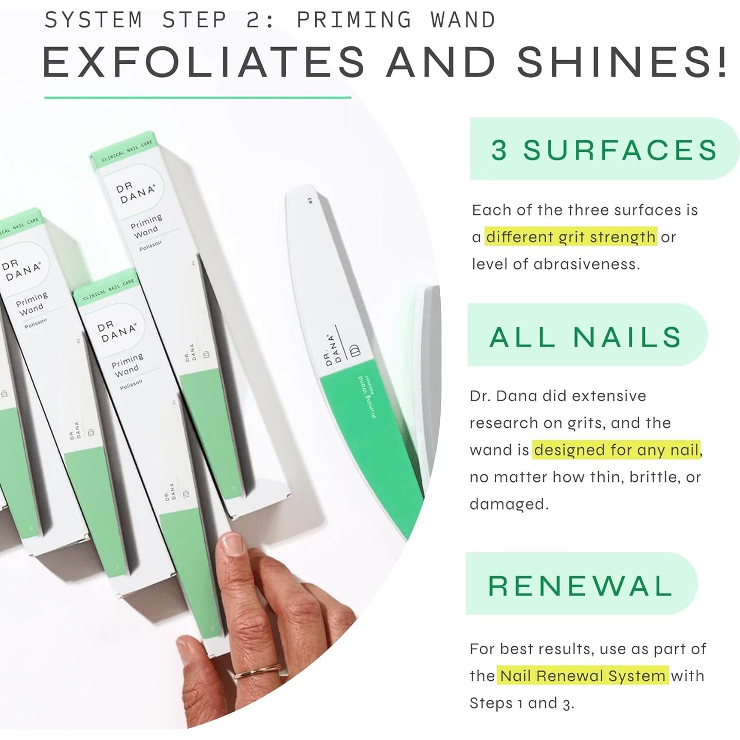 Pulidor de Uñas Dr. Dana - Bloque Profesional 3 Granos