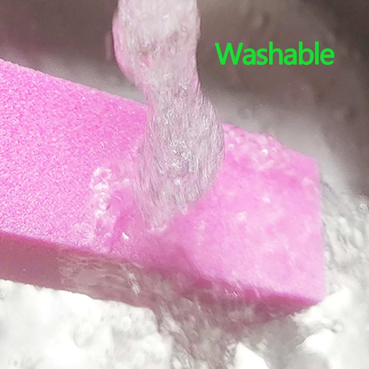 Kit de 20 Bloques de Pulido de Uñas Rosa - Profesional