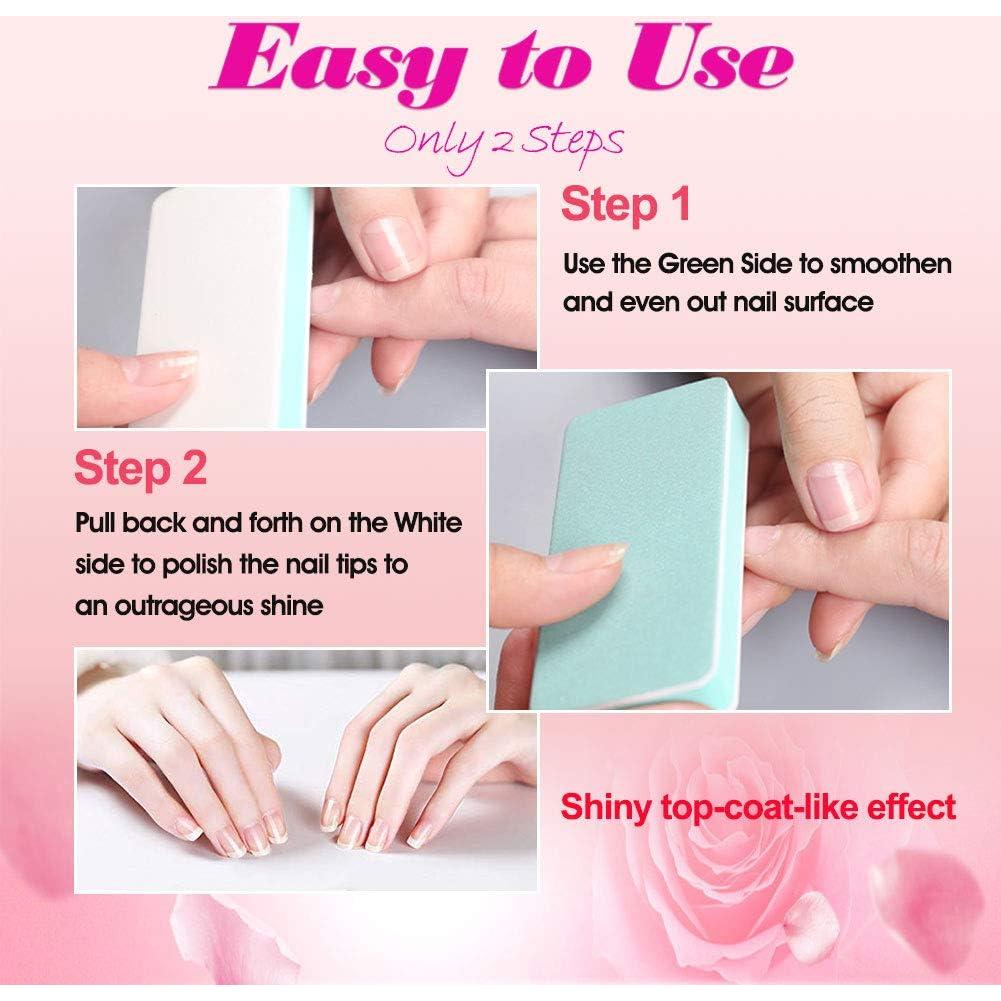 Bloque de Pulido de Uñas BlinkingNails 1000/4000 Grano 12pcs