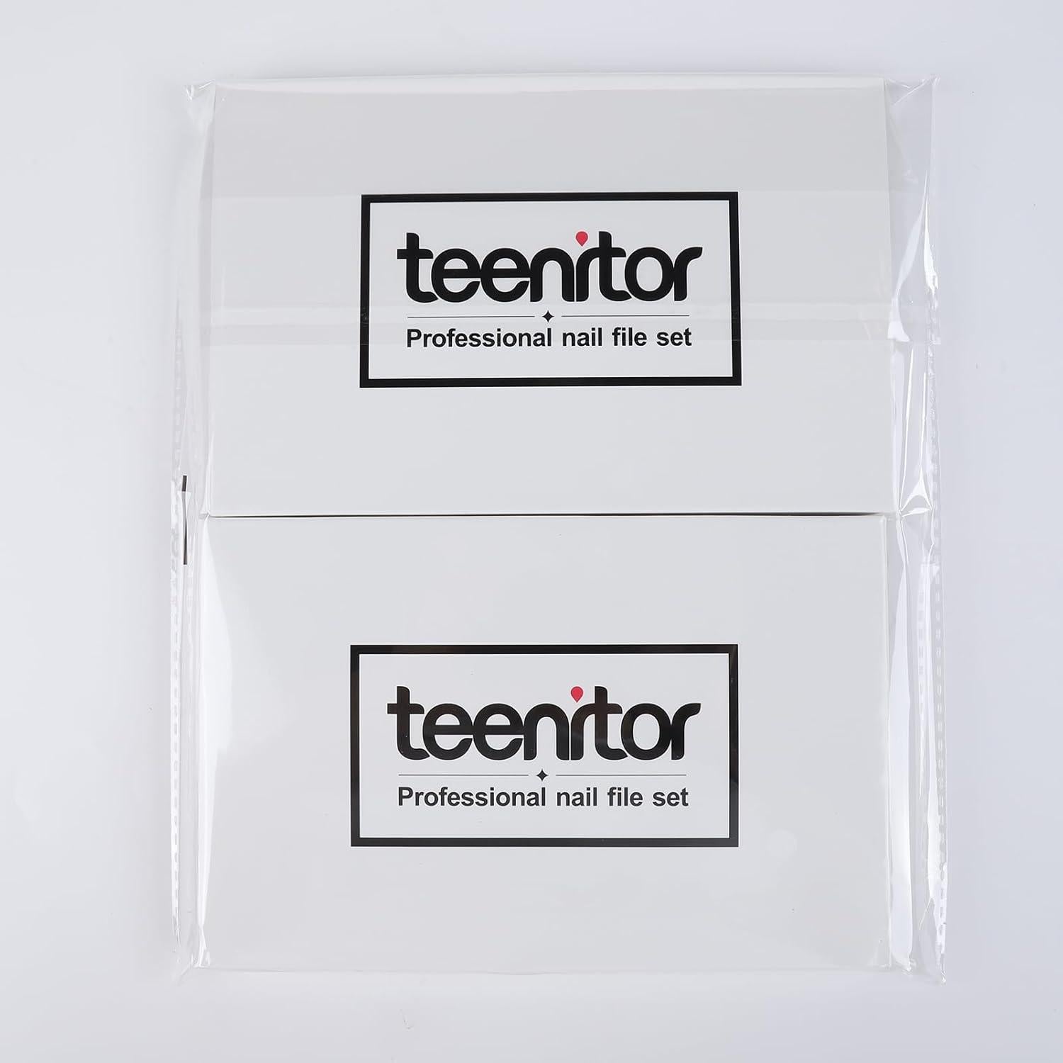 Conjunto de 12 Limas de Uñas Teenitor 100/180 Grano