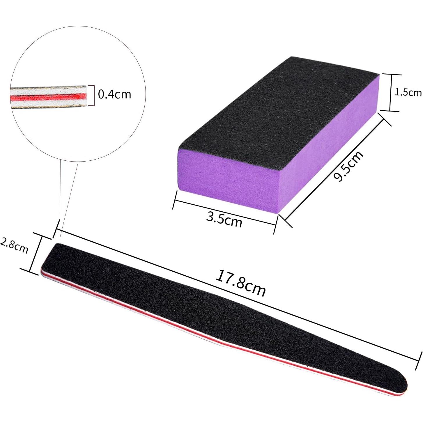 Kit de Herramientas de Manicura Profesional LNAUJS 8 Piezas