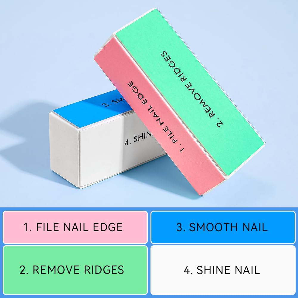 Kit de Cuidado de Uñas TsMADDTs 13 Piezas Rosa