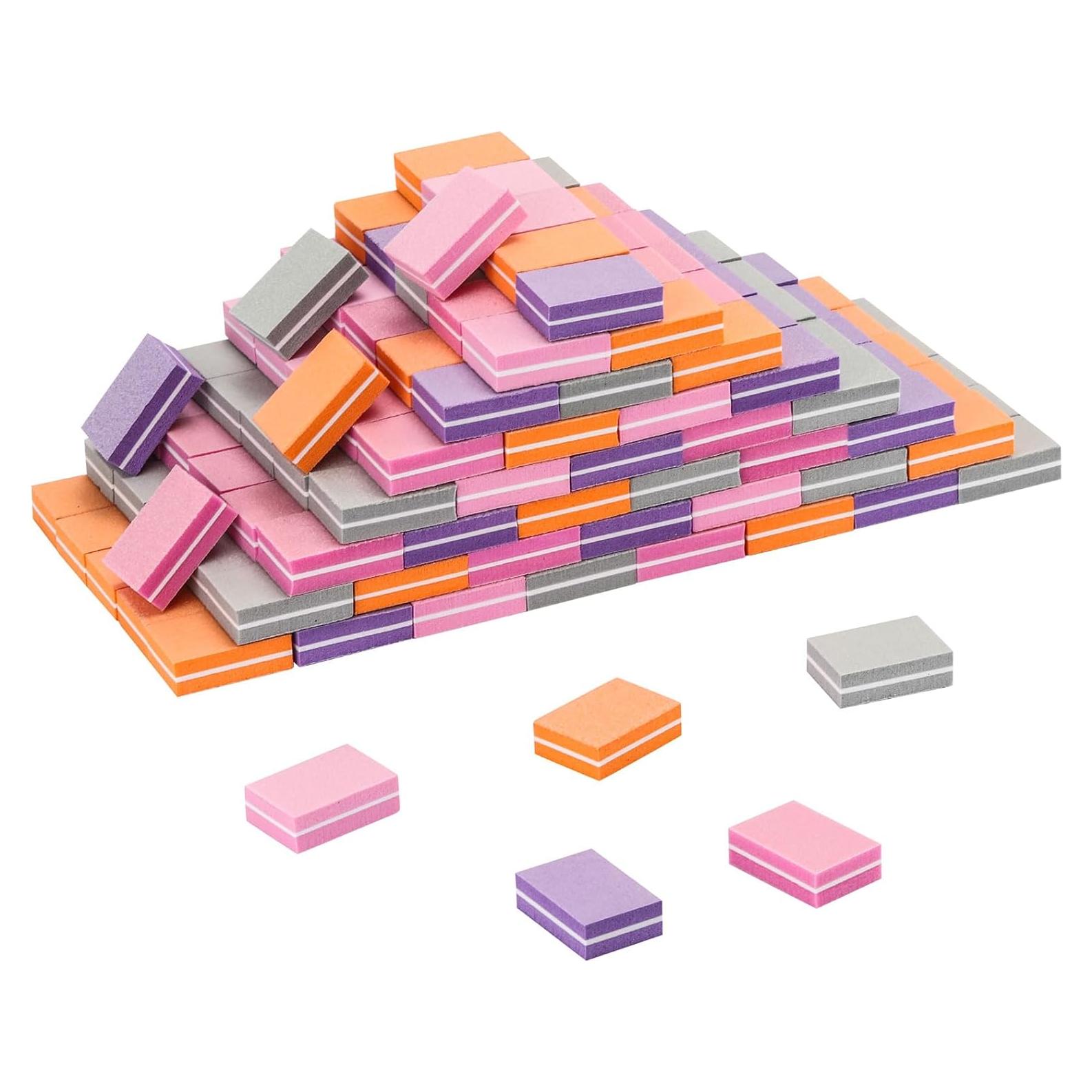 200 Piezas Mini Bloque de Pulido de Uñas acDesign Grano 100/180