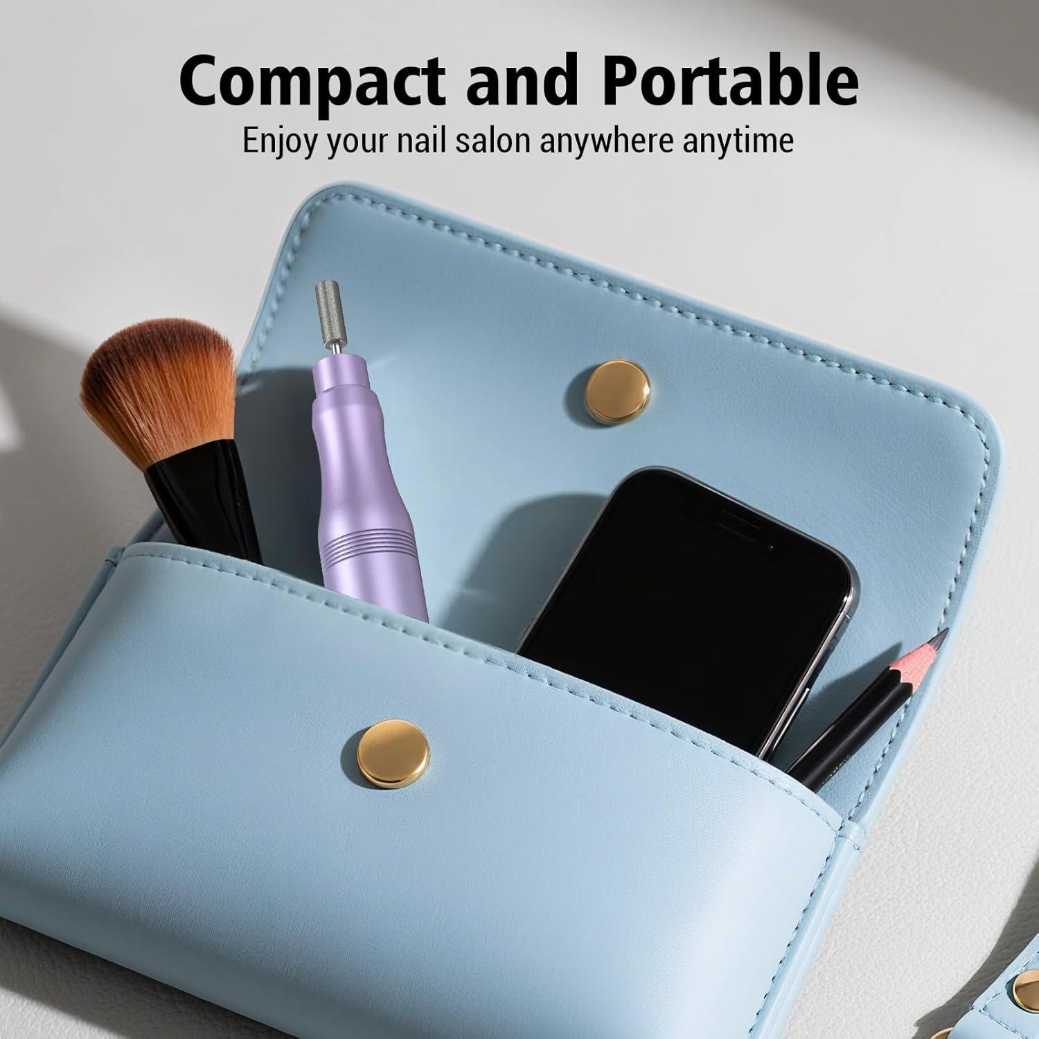 Juego de Taladro de Uñas Eléctrico ZARRSON 5 Velocidades