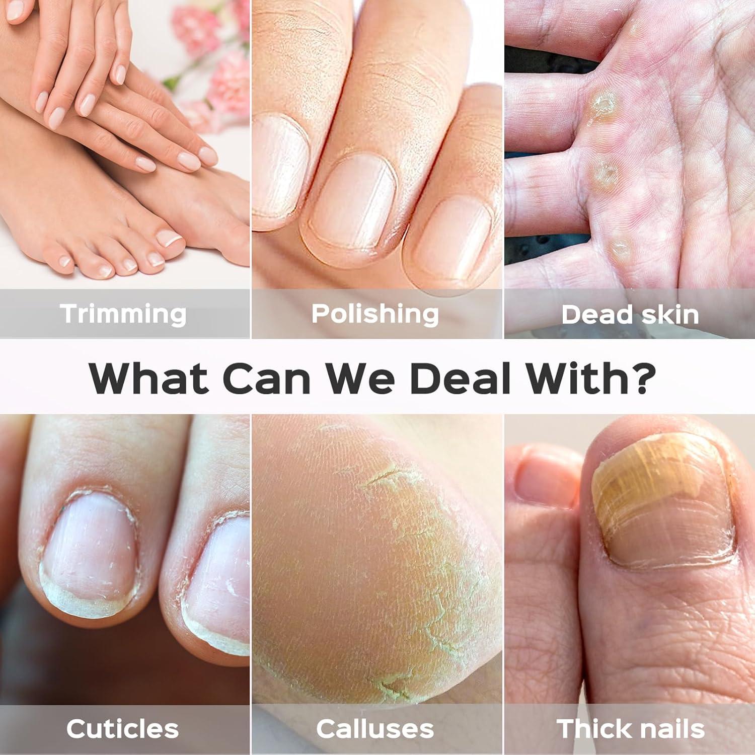 Kit de Manicura y Pedicura COSLUS Inalámbrico 5 en 1