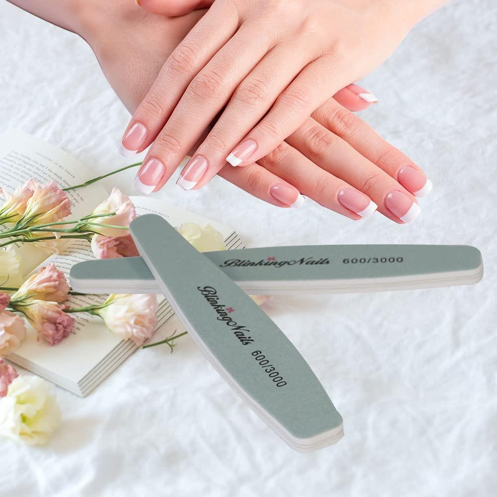 Kit de Pulido de Uñas BLINKING NAILS 10 Pcs 600/3000 Grano