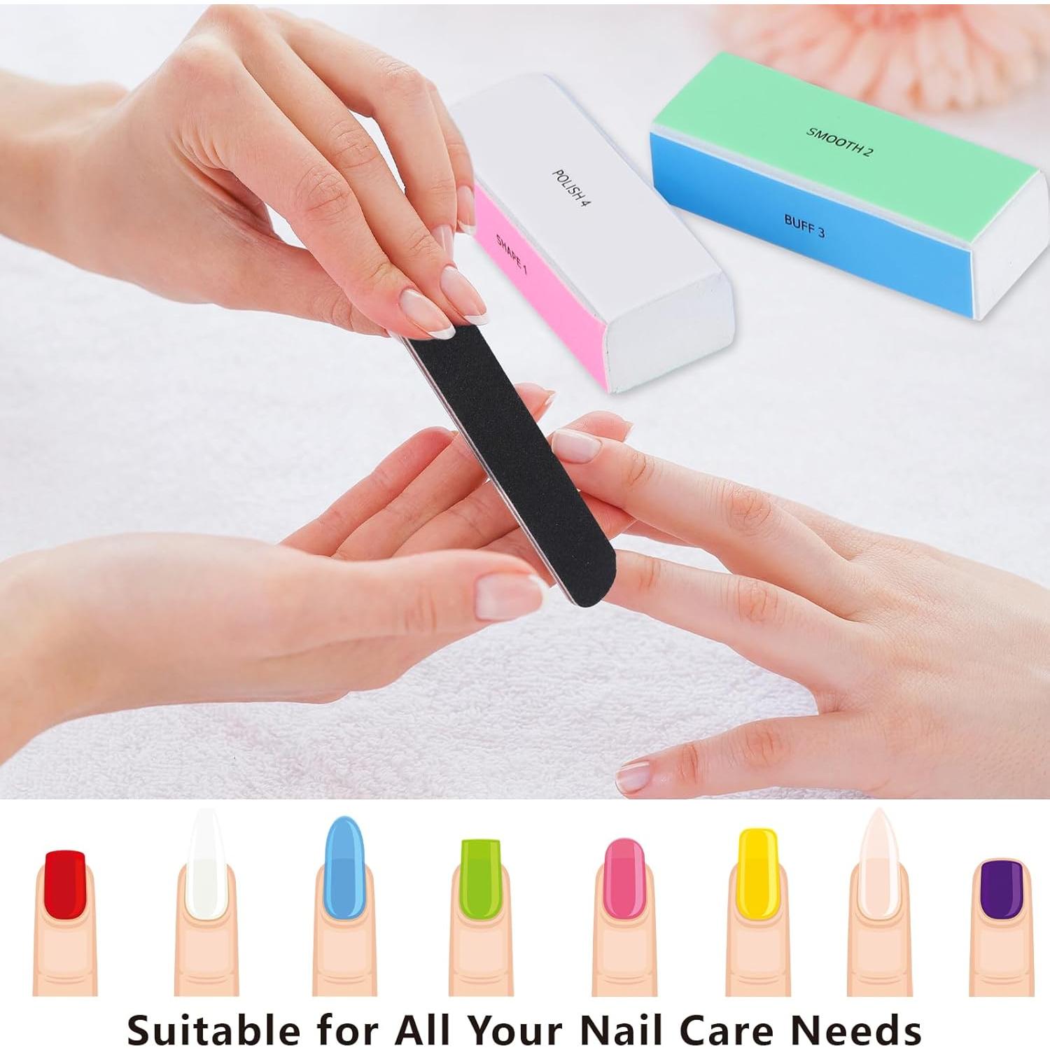 Juego de Lima y Pulidor de Uñas Tecbeauty 24 Piezas