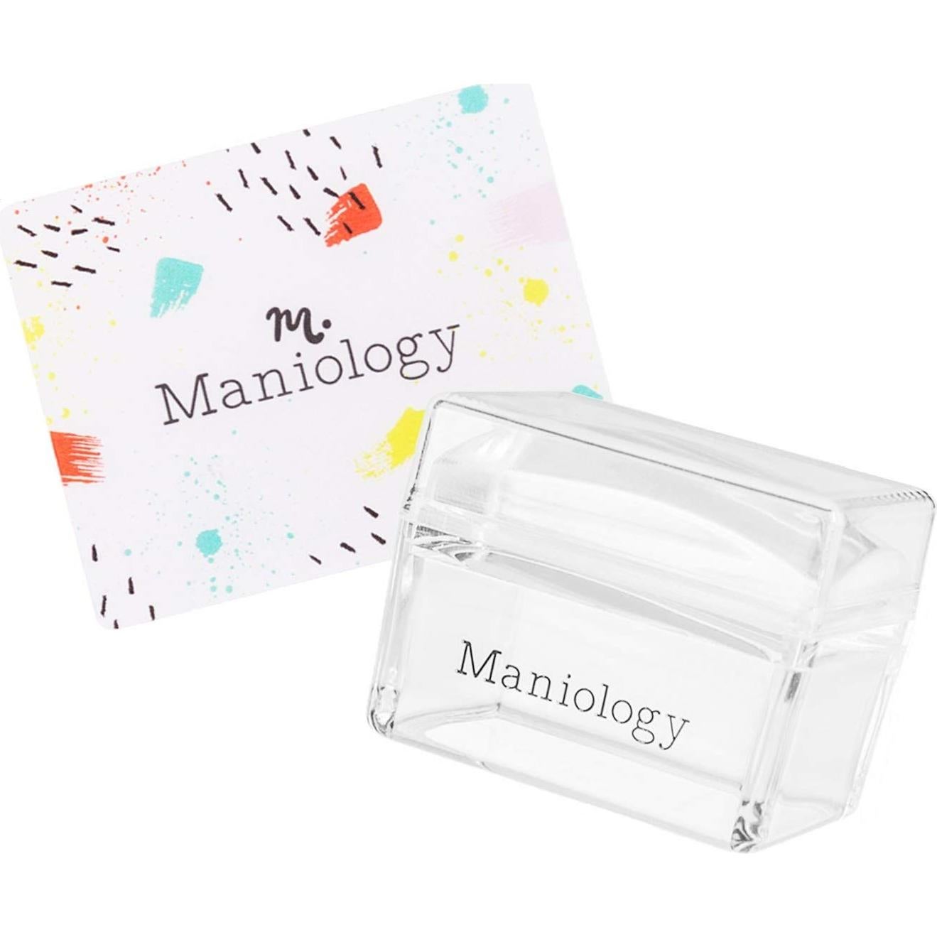 Kit de Estampado de Uñas Halloween Maniology - Placa, Esmalte, Top Coat