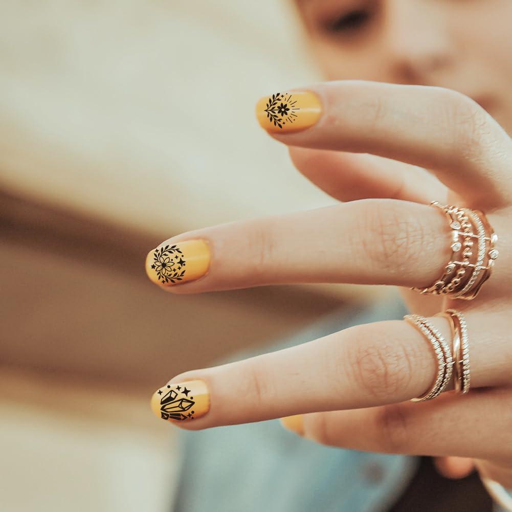 Kit de Estampado de Uñas PH PandaHall 5 Placas + Estampador