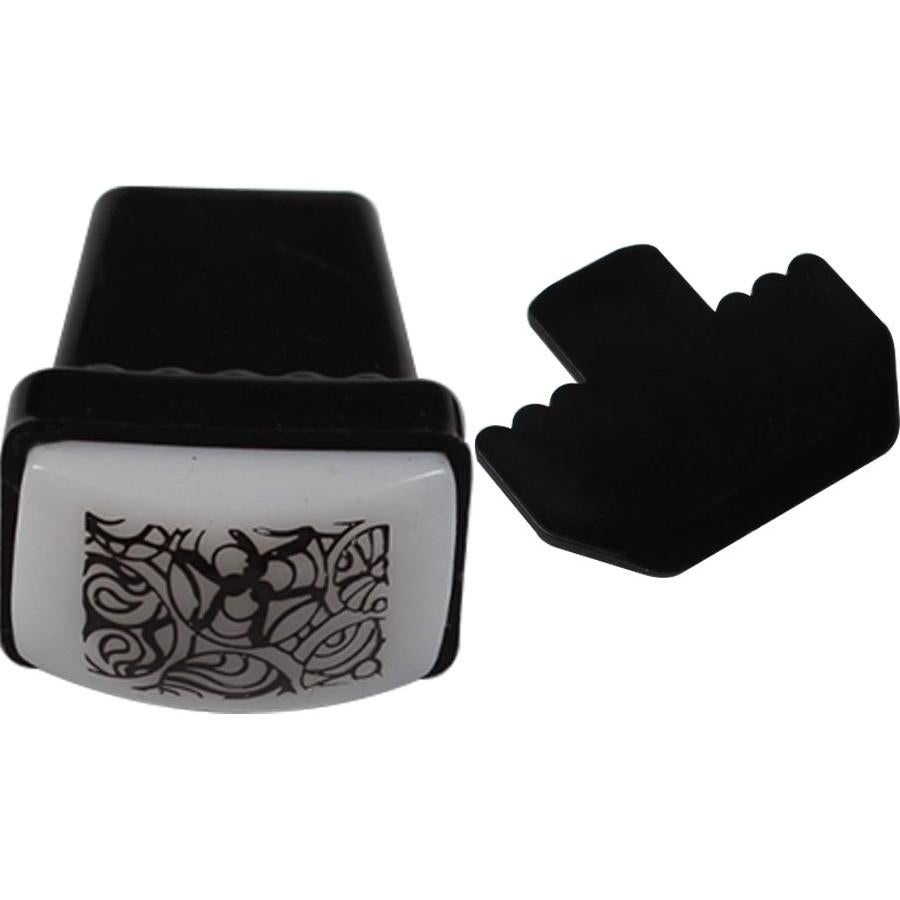 Kit de Estampado de Uñas Finger Angel 10 Placas + Estampador