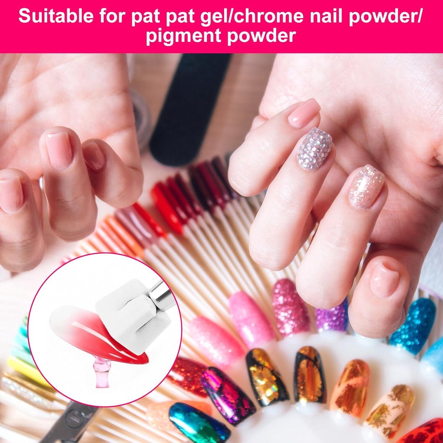 Kit de 200 Esponjas de Uñas Ombre Asofelk con Herramienta