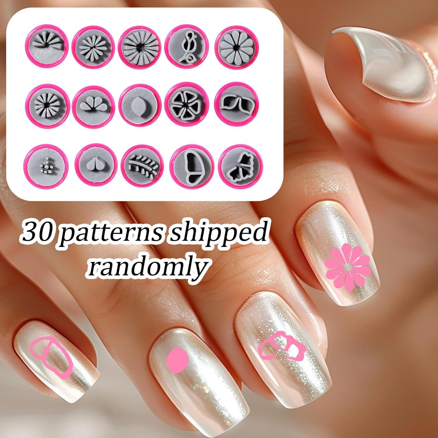 15 Bolígrafos de Estampado de Uñas MBAIYO - Kit DIY Floral