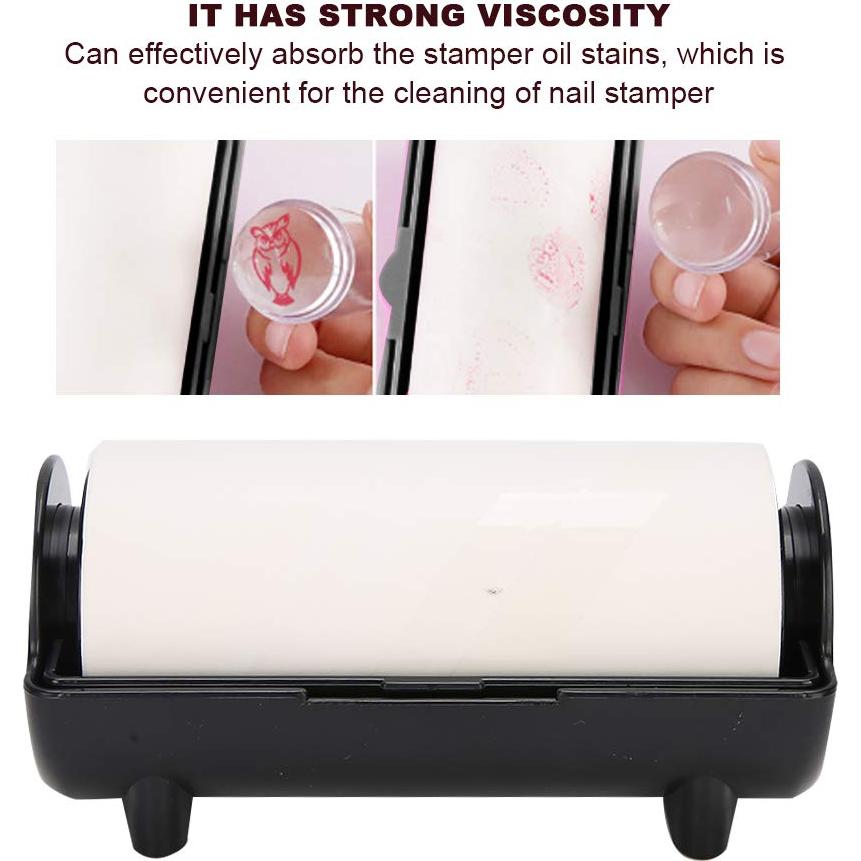 Sello de Uñas Fayelume con Papel Absorbente de Aceite 60pcs