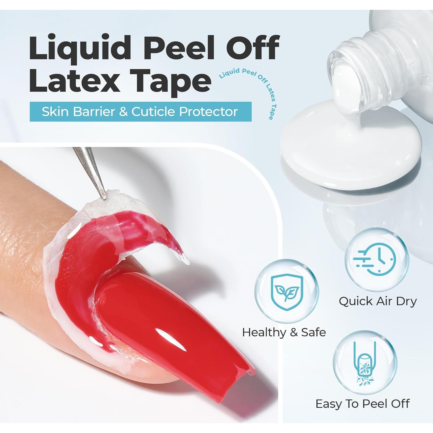 Removedor de Esmalte de Uñas en Gel Luckyfairy 15ml Rápido