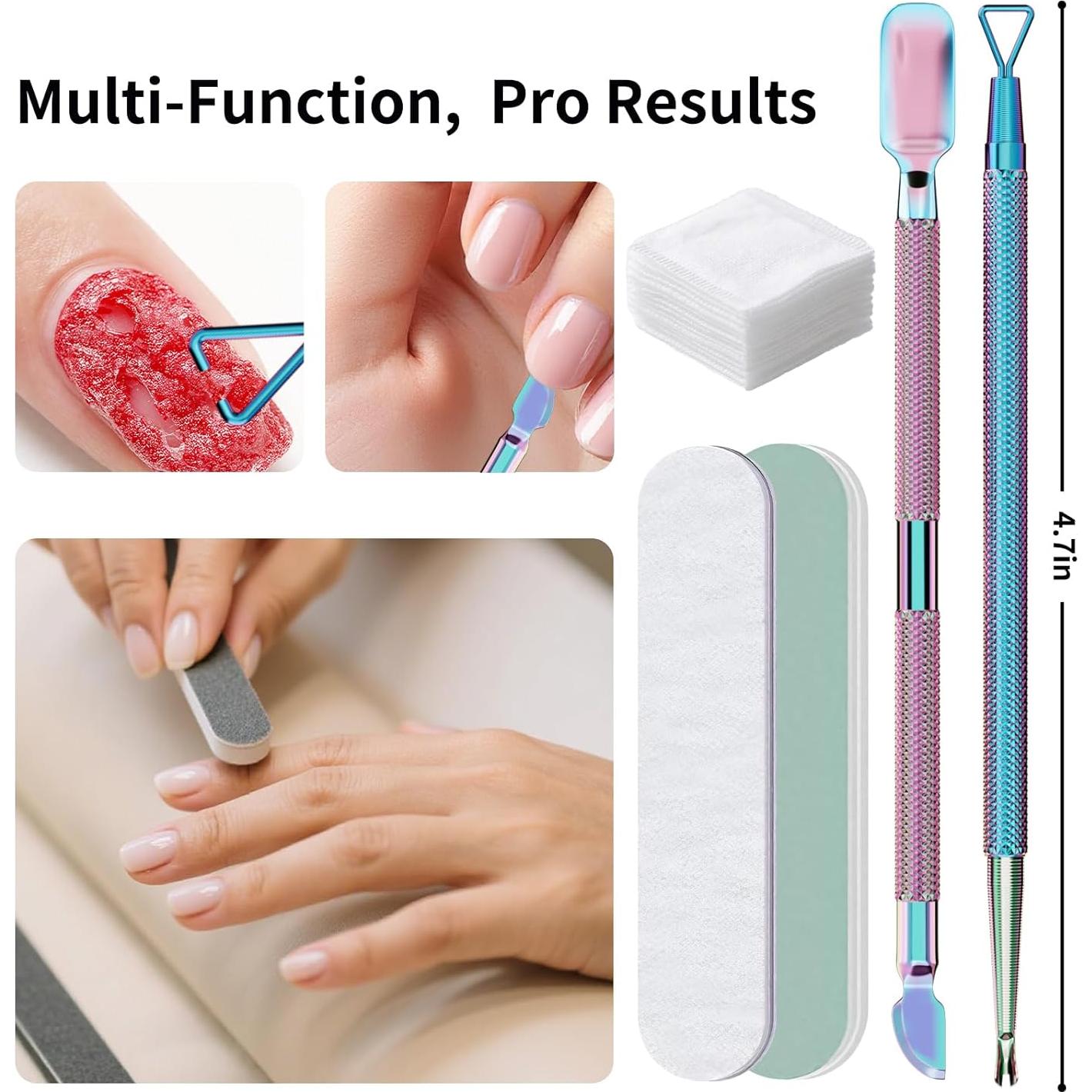 Removedor de Esmalte de Uñas en Gel Sin Acetona EUNOEYA 15ml