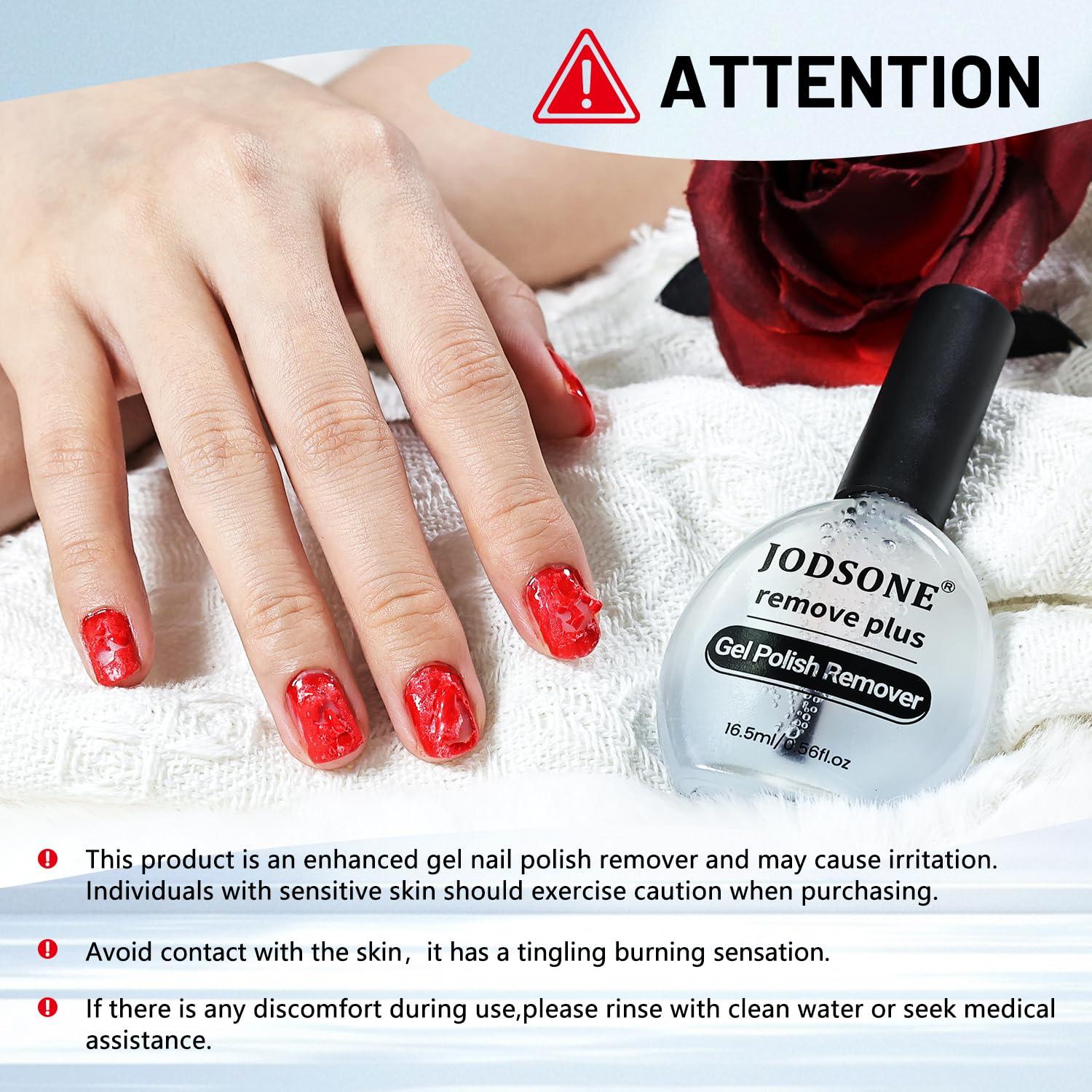 Removedor de Esmalte en Gel JODSONE 16.5ML - Rápido y Efectivo