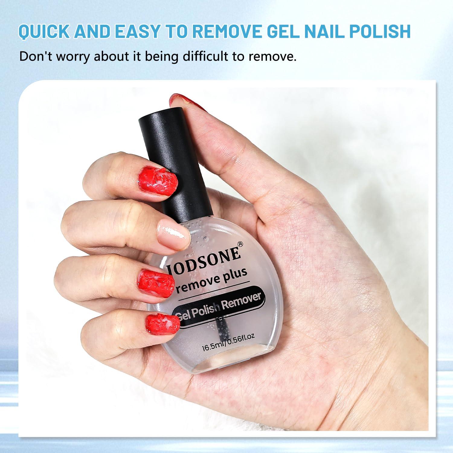 Removedor de Esmalte en Gel JODSONE 16.5ML - Rápido y Efectivo