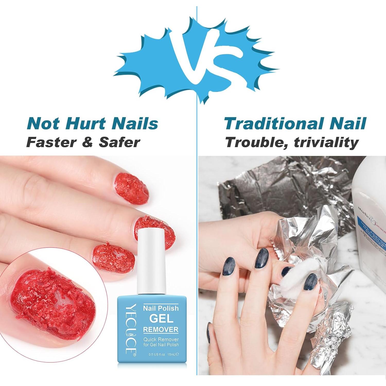 Removedor de Esmalte de Uñas en Gel OVIVA 100g Rápido y Fácil