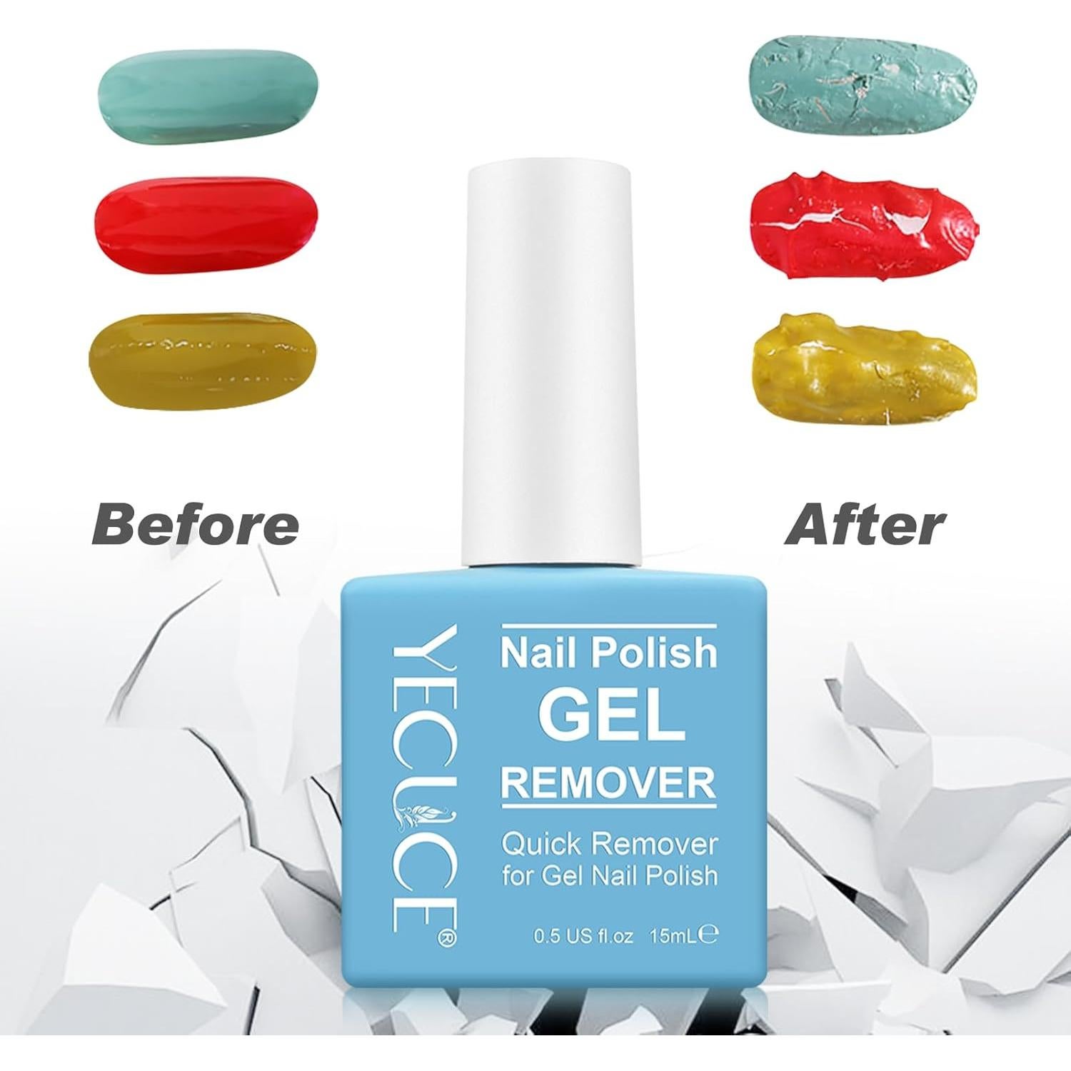 Removedor de Esmalte de Uñas en Gel OVIVA 100g Rápido y Fácil