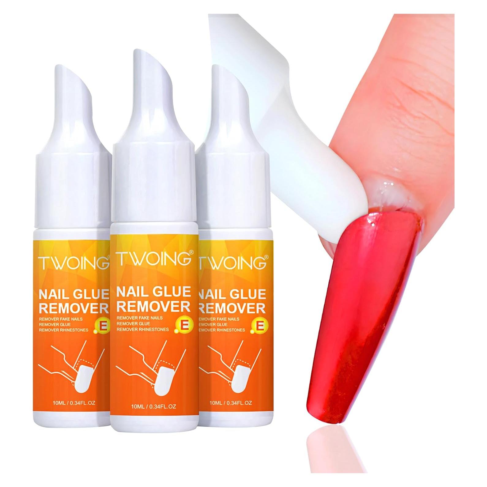 Removedor de Pegamento para Uñas TWOING 10ML con Vitamina E