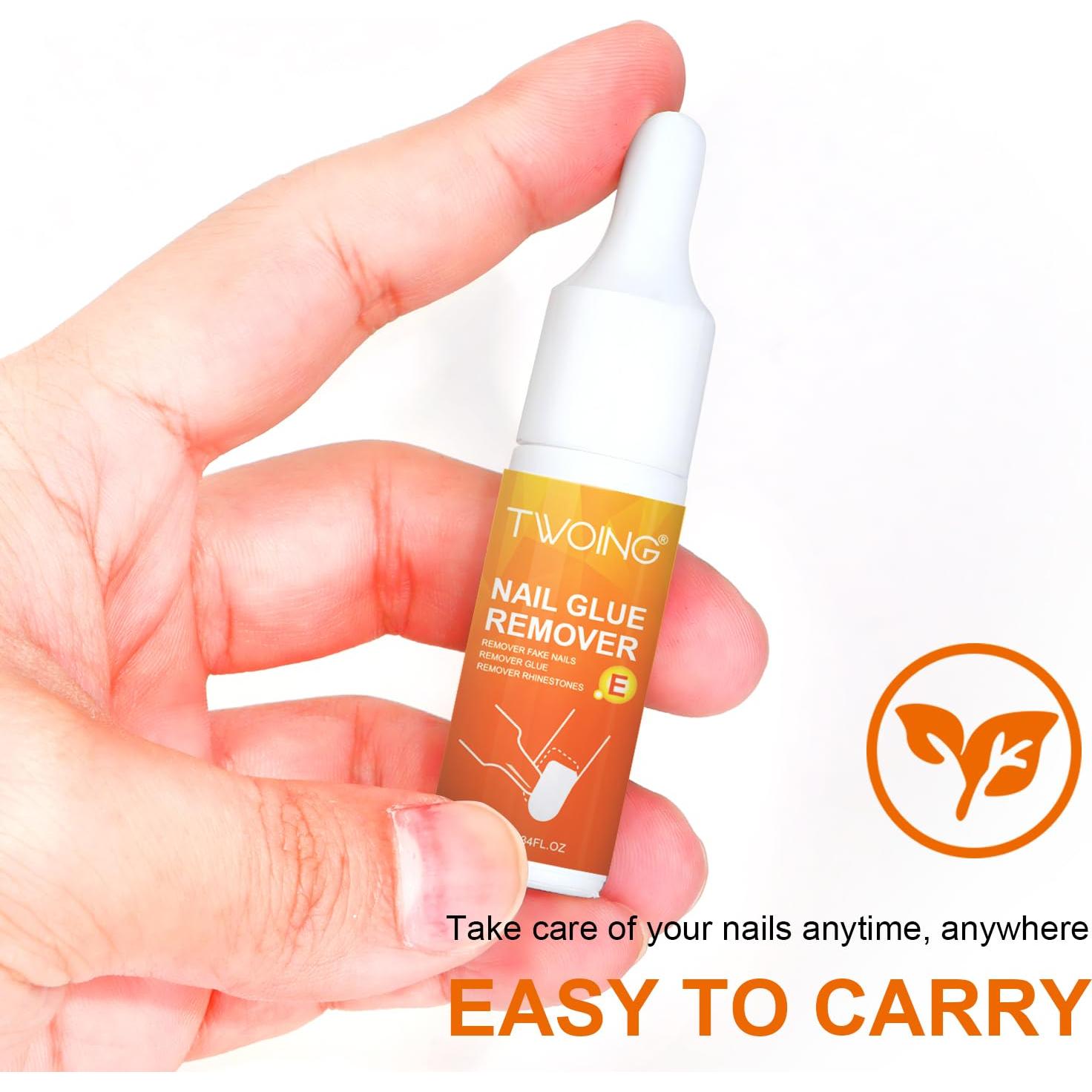 Removedor de Pegamento para Uñas TWOING 10ML con Vitamina E