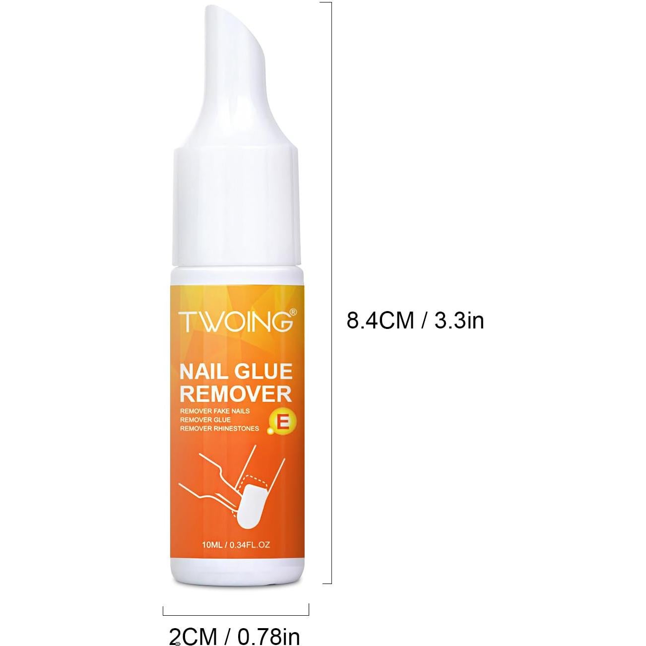 Removedor de Pegamento para Uñas TWOING 10ML con Vitamina E