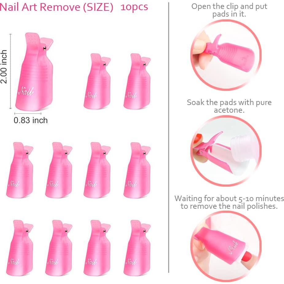 Kit de Herramientas para Quitar Esmalte de Uñas SP CO. LTD