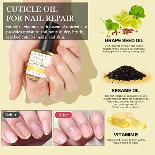 Kit de Remoción de Uñas en Gel LOUINSTIC 3-en-1 Sin Acetona